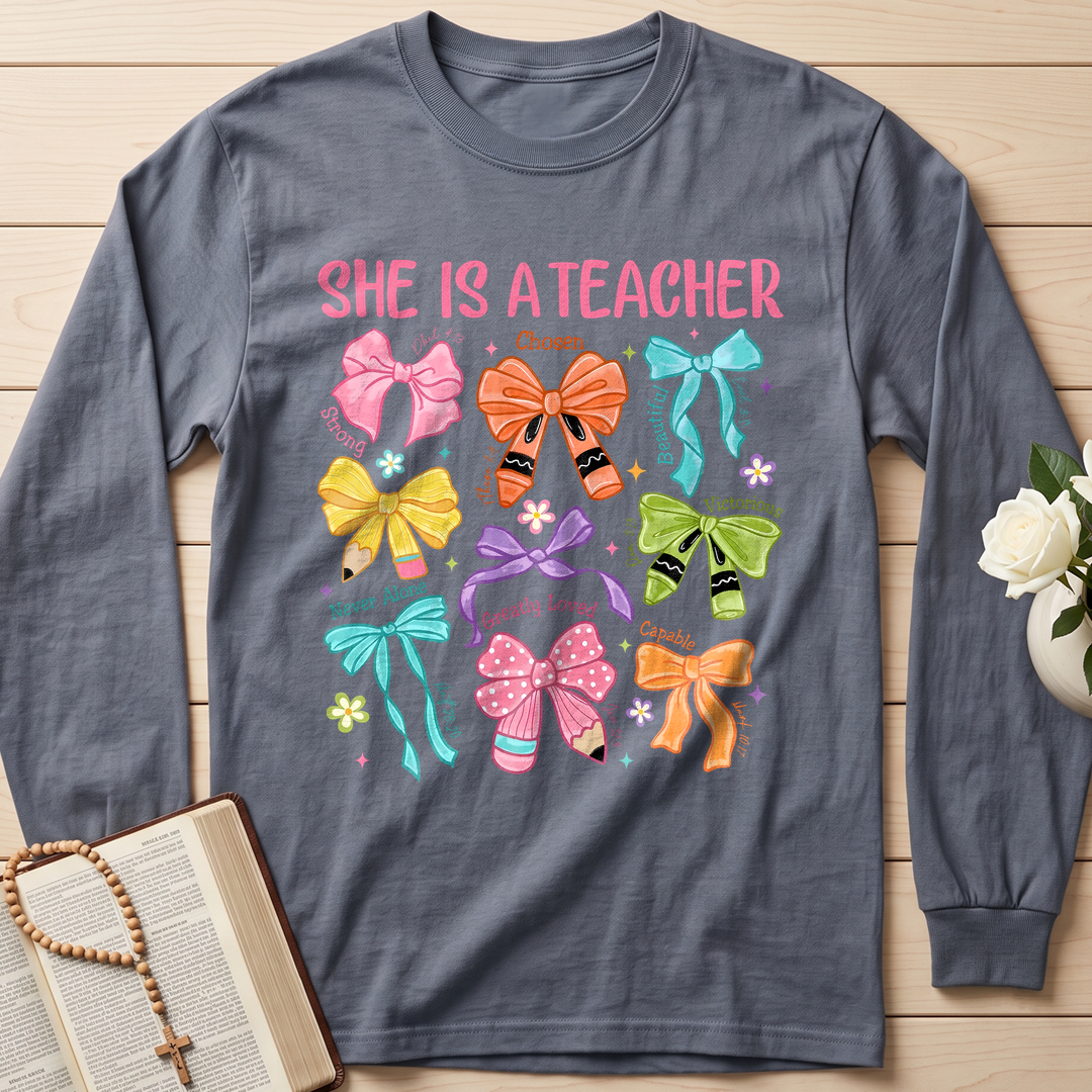She Is A Teacher 01