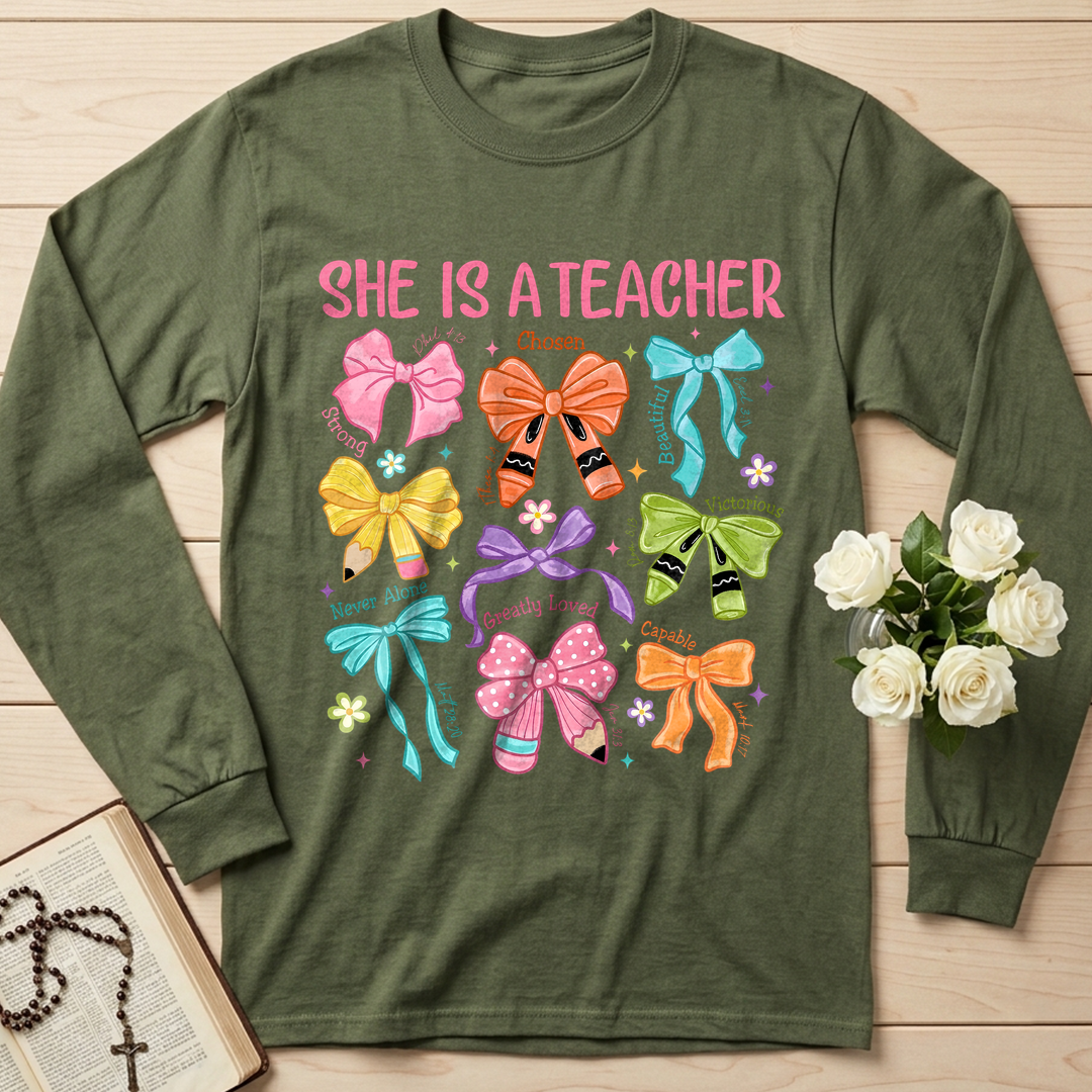 She Is A Teacher 01