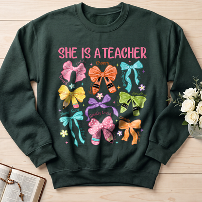 She Is A Teacher 01