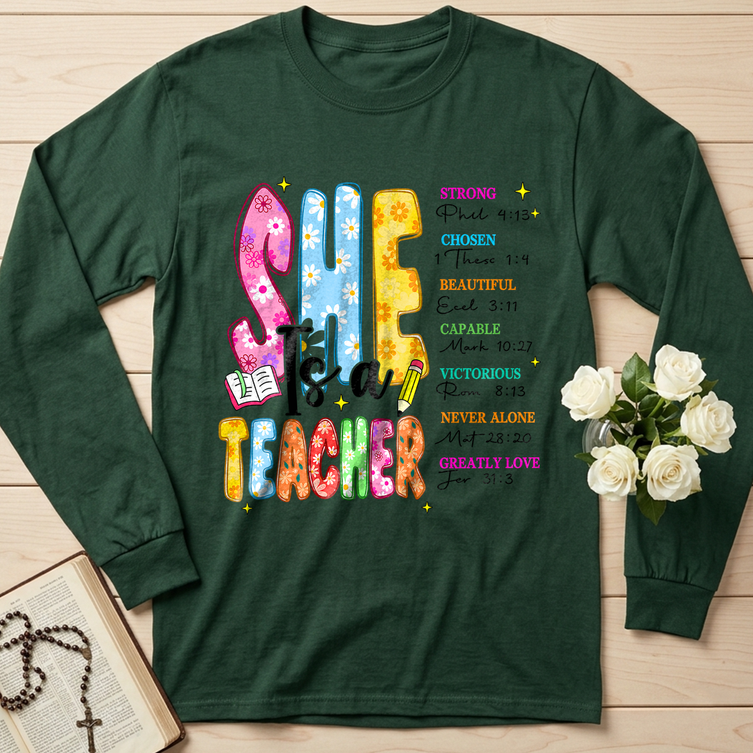 She Is A Teacher 02