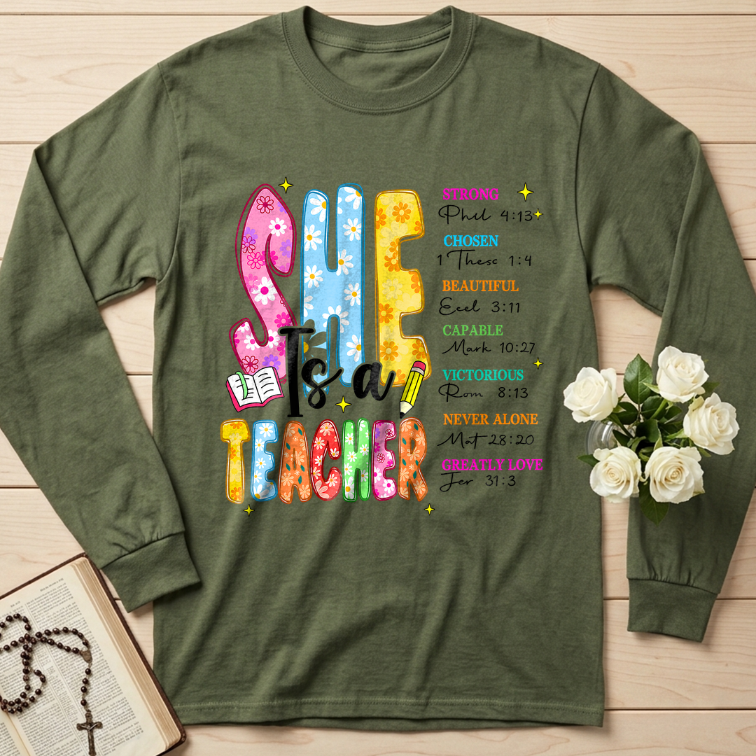 She Is A Teacher 02