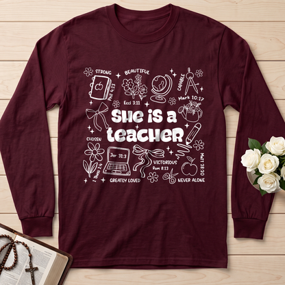 She Is A Teacher 09