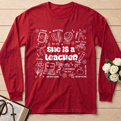 She Is A Teacher 09