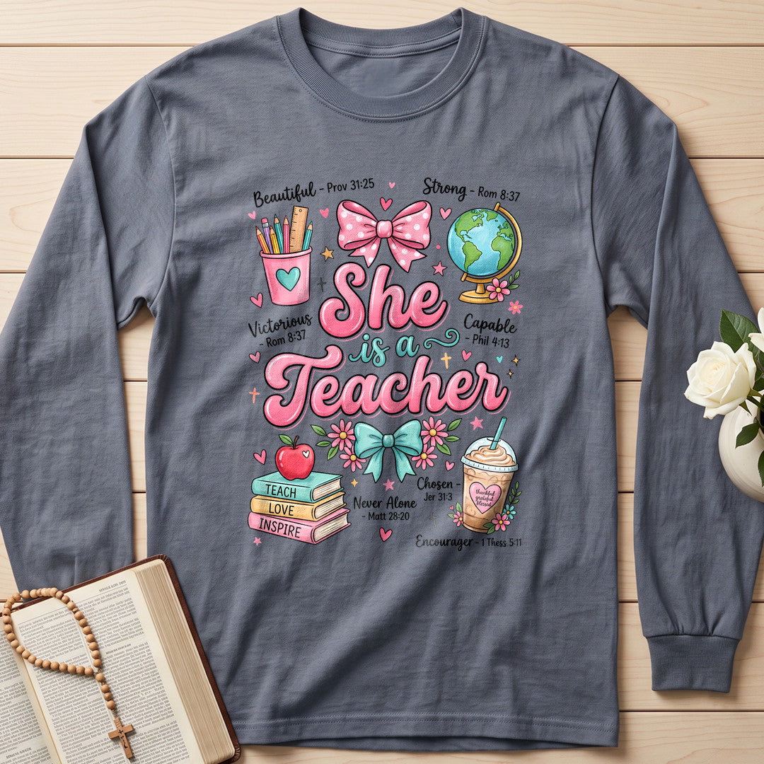 She Is A Teacher 12