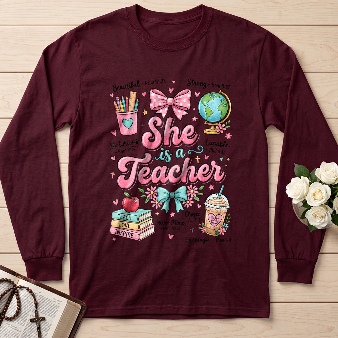 She Is A Teacher 12