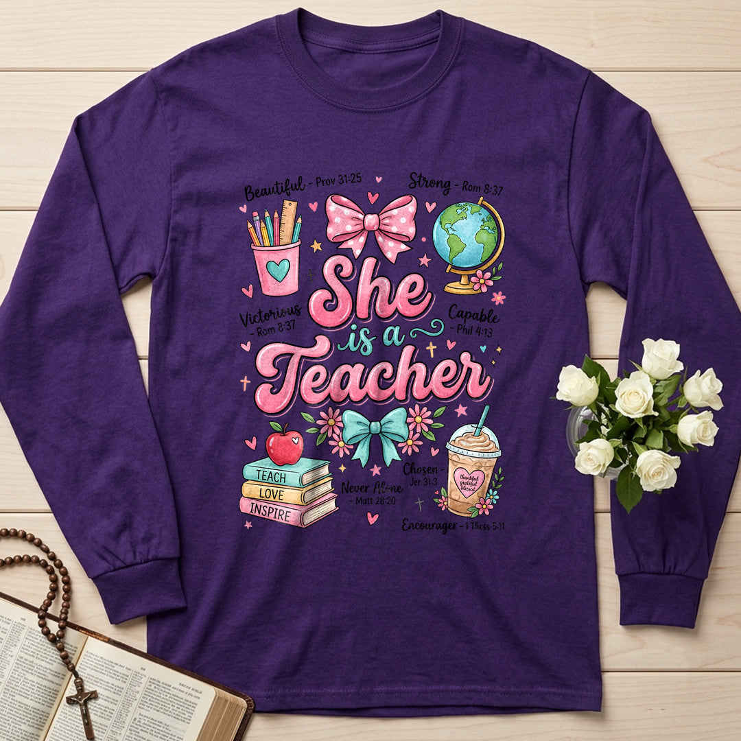 She Is A Teacher 12