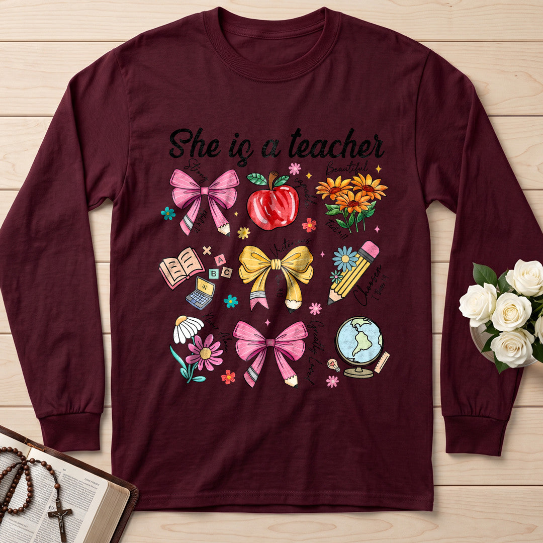 She Is A Teacher 15