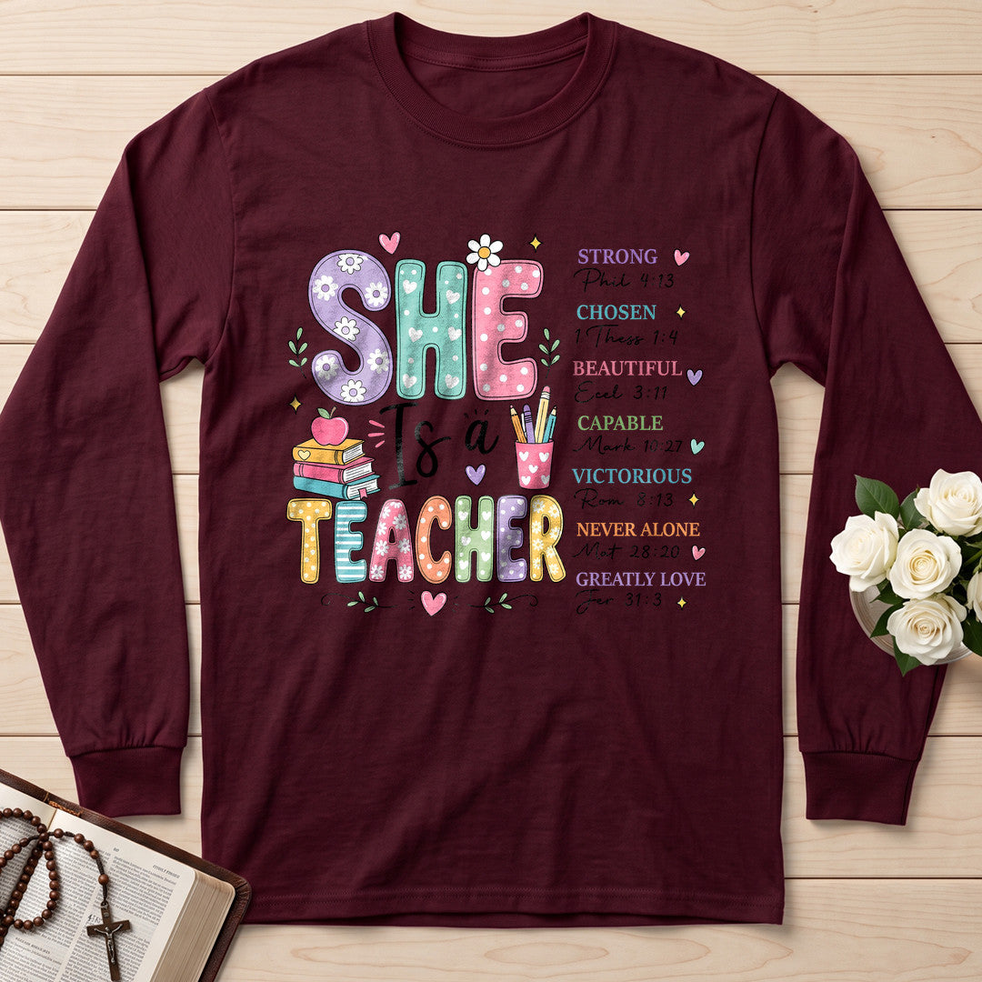 She Is A Teacher 16