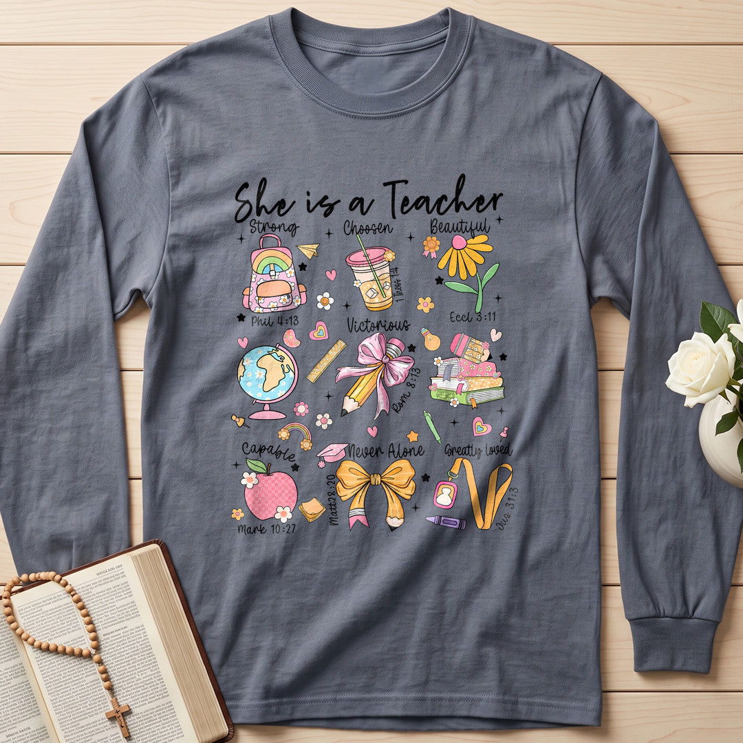 She Is A Teacher 18