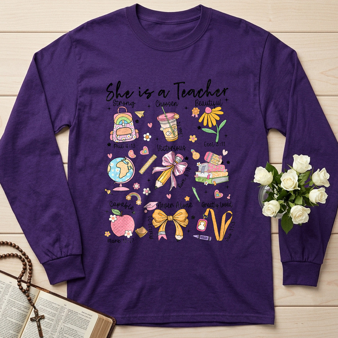 She Is A Teacher 18
