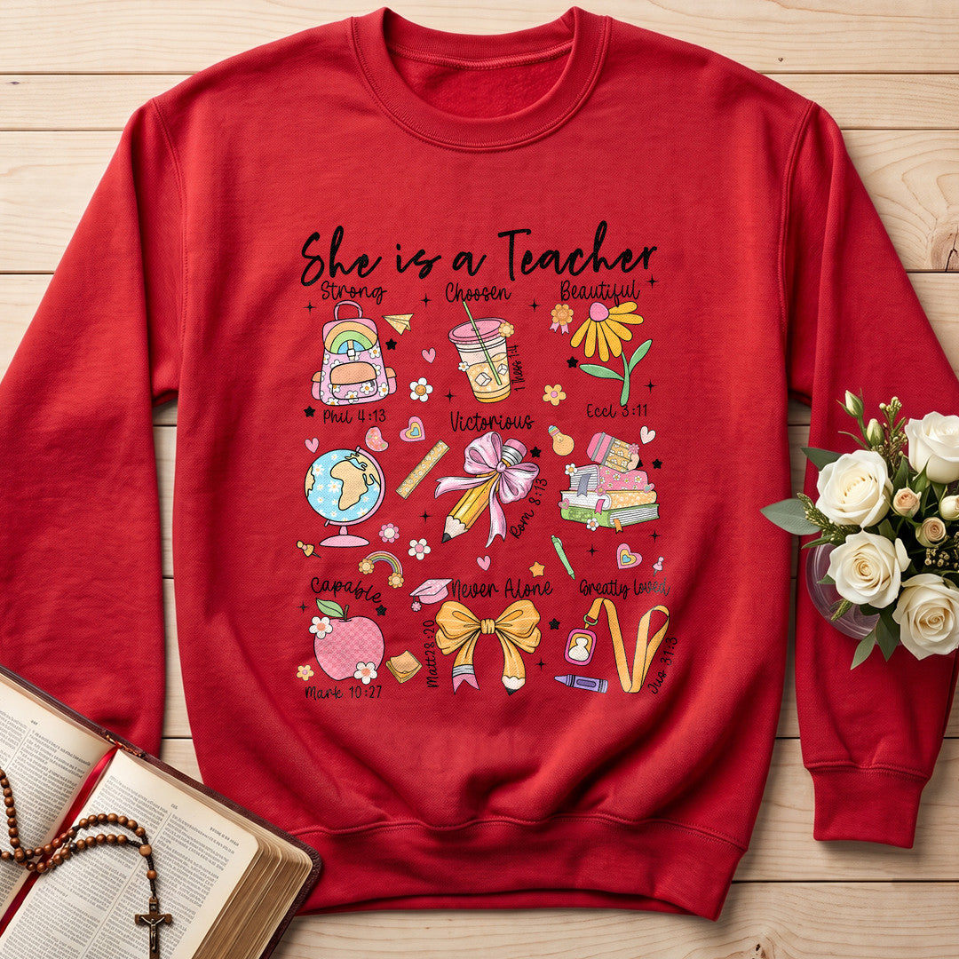 She Is A Teacher 18