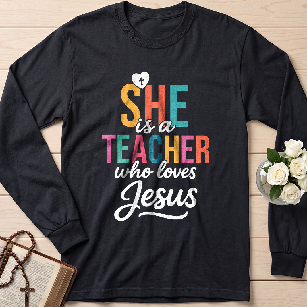 She Is A Teacher Who Loves Jesus 01