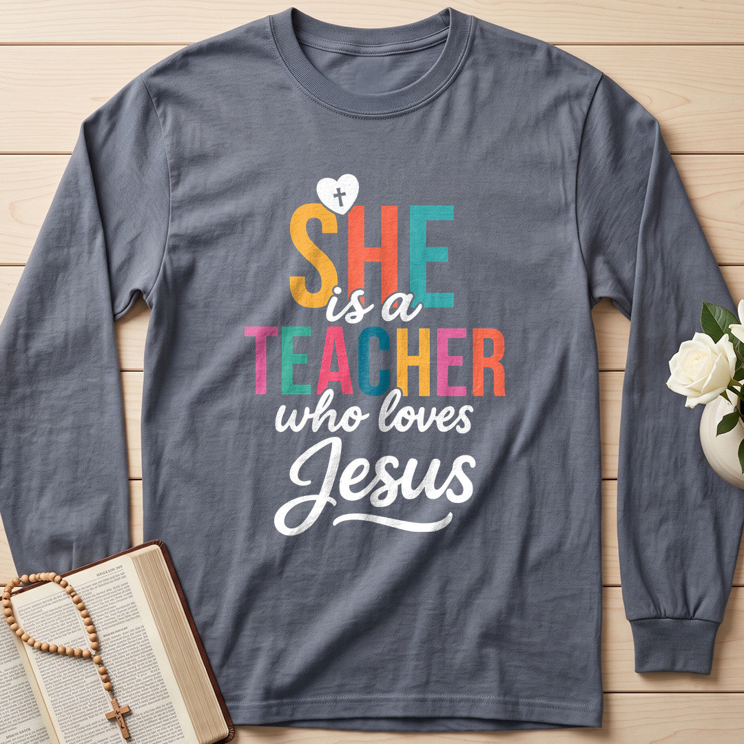 She Is A Teacher Who Loves Jesus 01