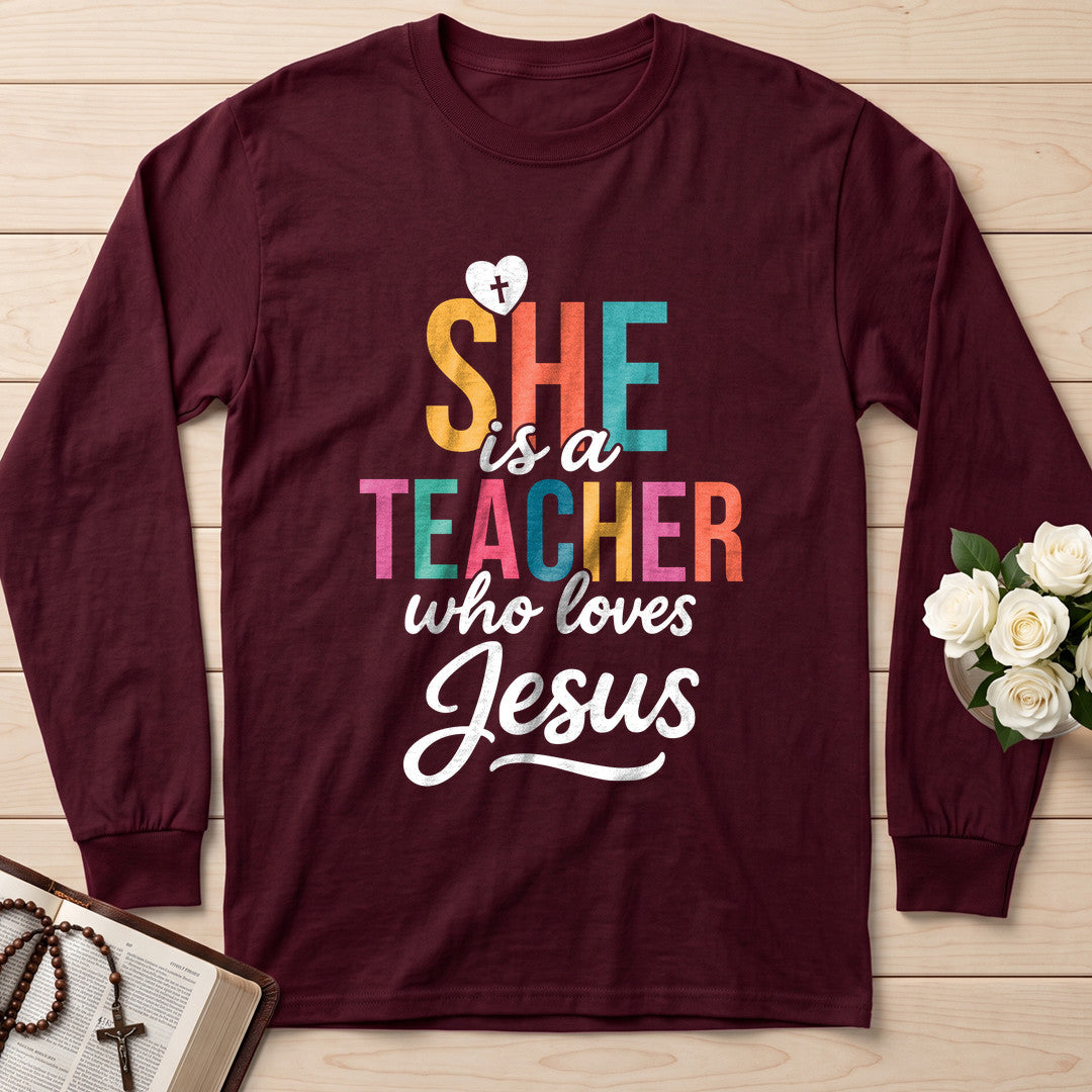 She Is A Teacher Who Loves Jesus 01