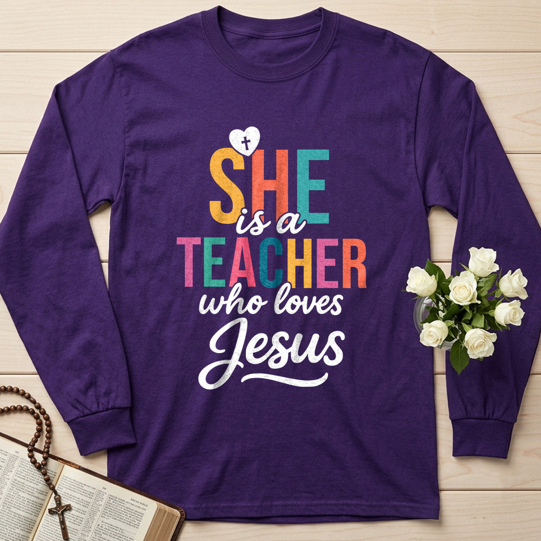 She Is A Teacher Who Loves Jesus 01