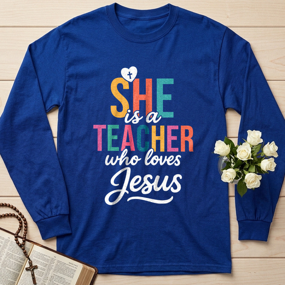 She Is A Teacher Who Loves Jesus 01