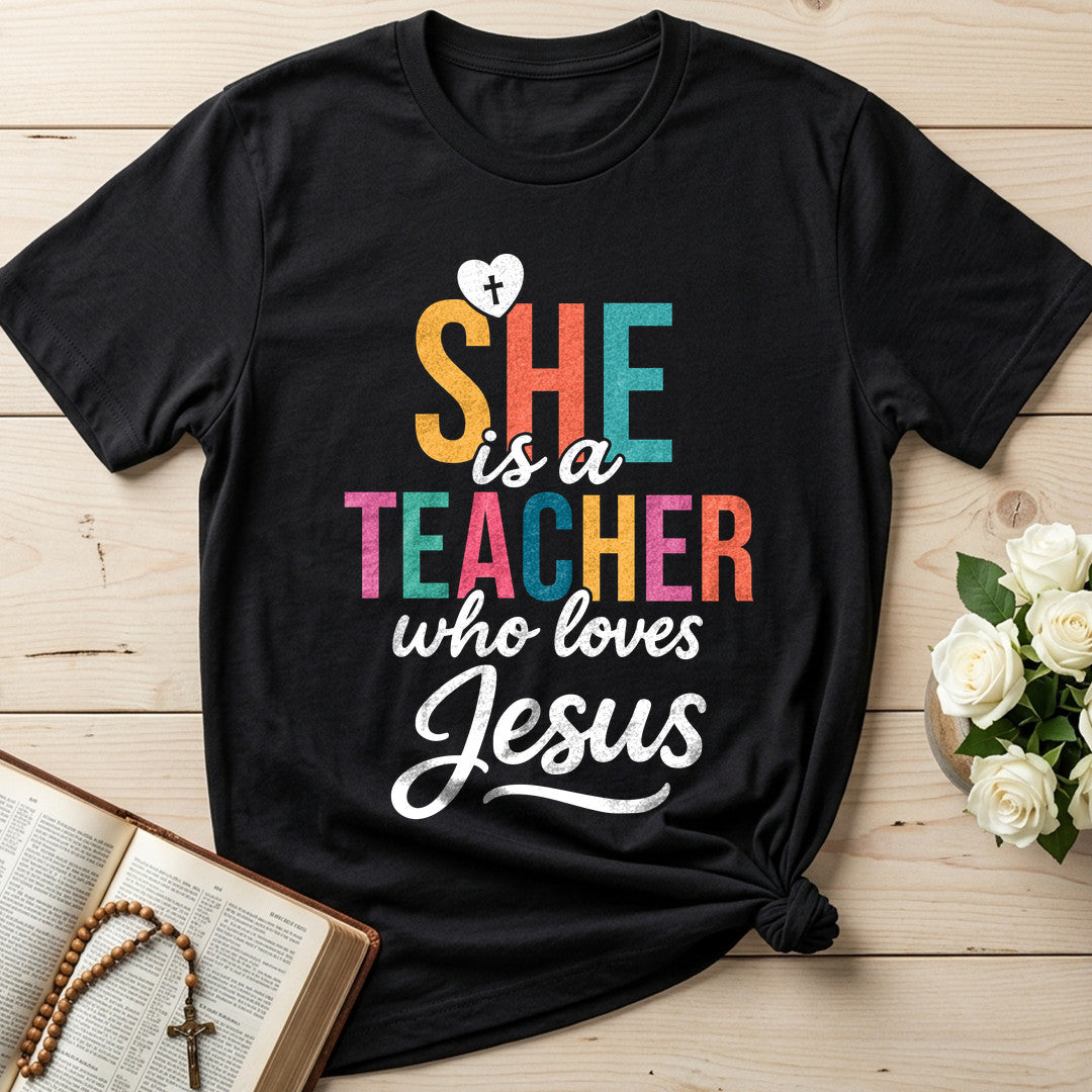 She Is A Teacher Who Loves Jesus 01