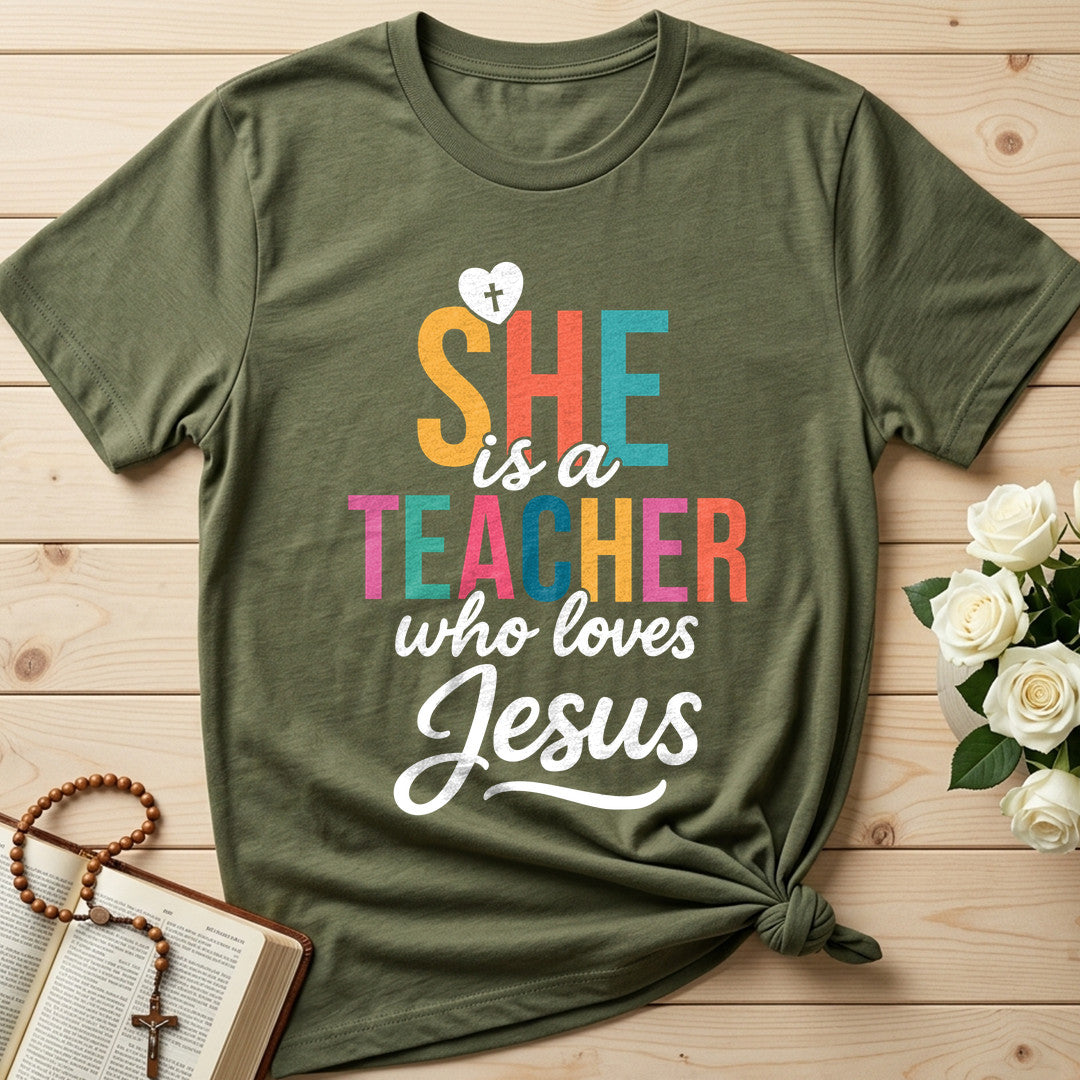 She Is A Teacher Who Loves Jesus 01