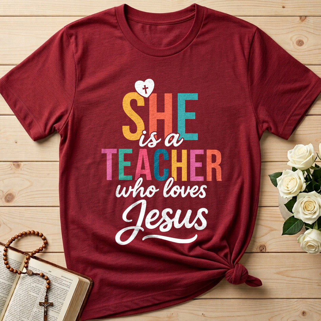 She Is A Teacher Who Loves Jesus 01