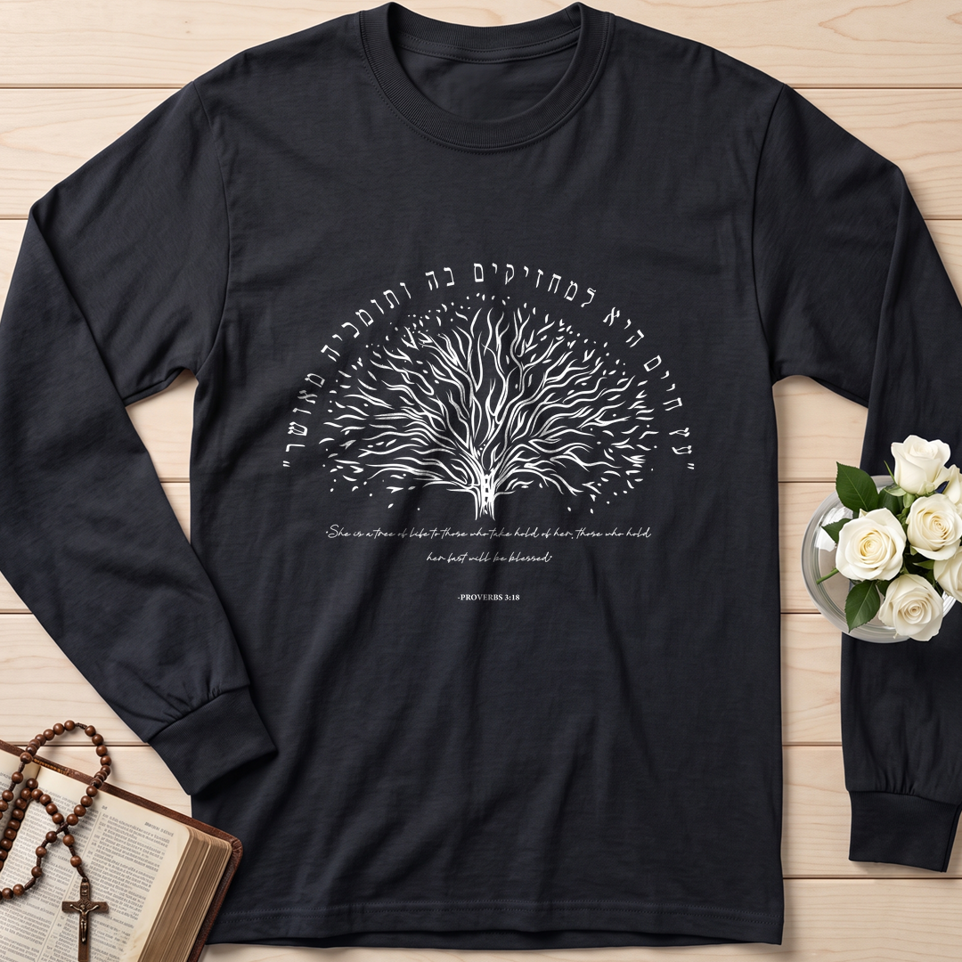 She Is A Tree Of Life To Those Who Take Hold Of Her Those Who Hold Her Fast Will Be Blessed Proverbs 3.18 01