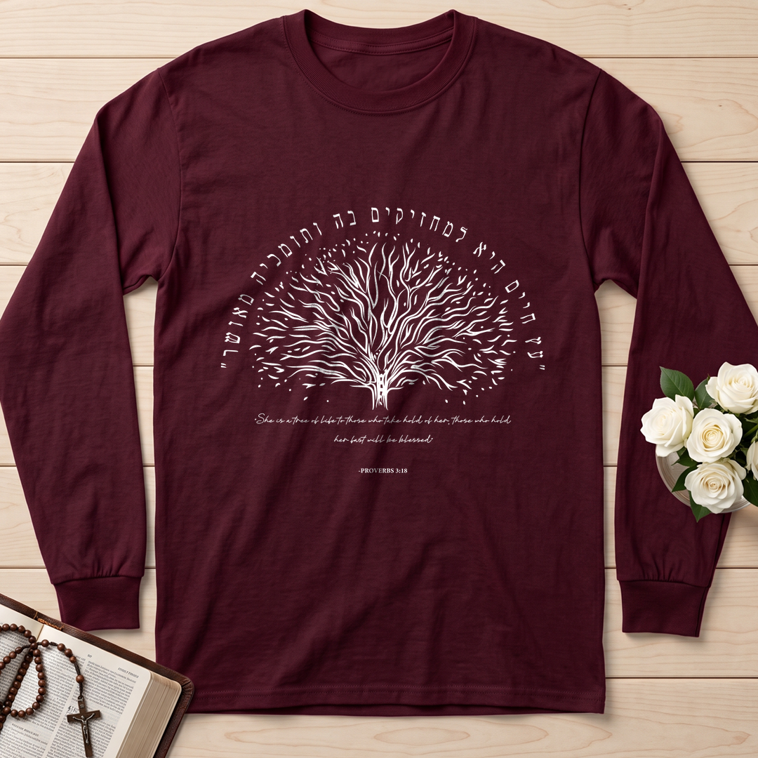 She Is A Tree Of Life To Those Who Take Hold Of Her Those Who Hold Her Fast Will Be Blessed Proverbs 3.18 01
