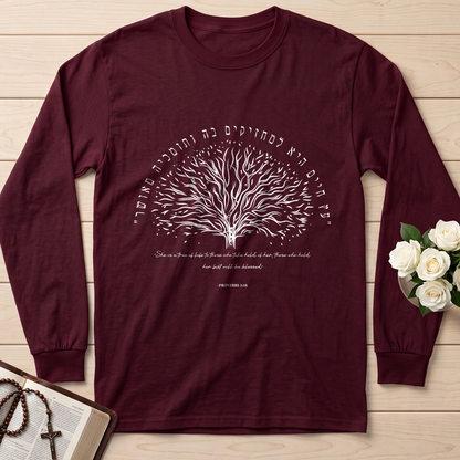 She Is A Tree Of Life To Those Who Take Hold Of Her Those Who Hold Her Fast Will Be Blessed Proverbs 3.18 01