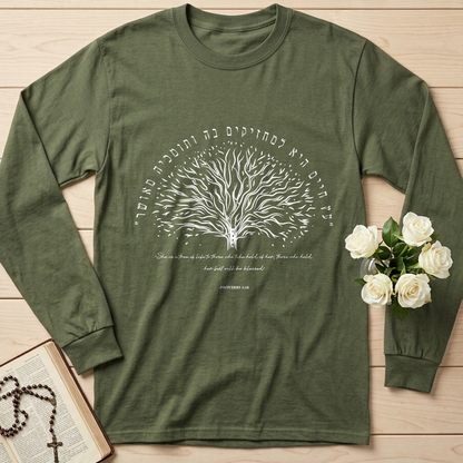 She Is A Tree Of Life To Those Who Take Hold Of Her Those Who Hold Her Fast Will Be Blessed Proverbs 3.18 01