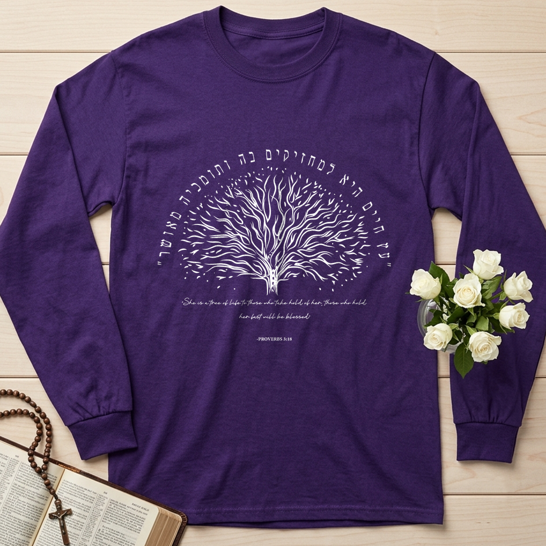 She Is A Tree Of Life To Those Who Take Hold Of Her Those Who Hold Her Fast Will Be Blessed Proverbs 3.18 01