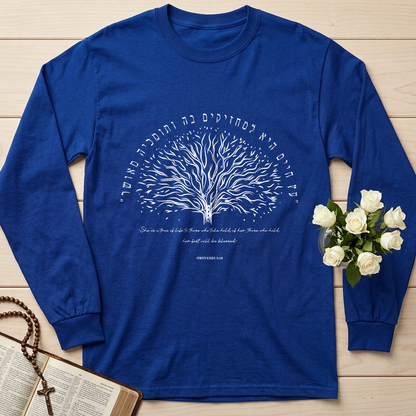 She Is A Tree Of Life To Those Who Take Hold Of Her Those Who Hold Her Fast Will Be Blessed Proverbs 3.18 01