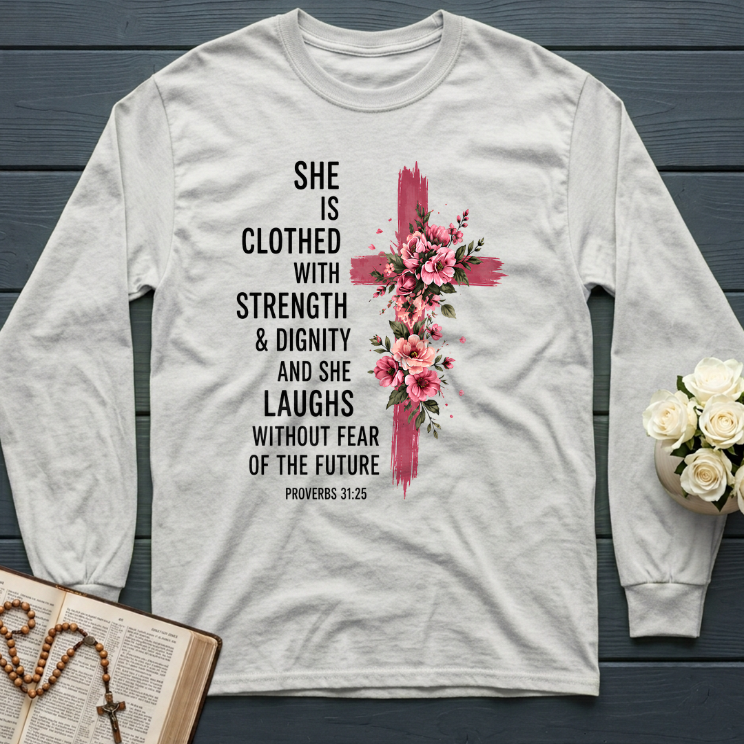 She Is Clothed With Strength And Dignity And She Laughs Without Fear Of The Future 03