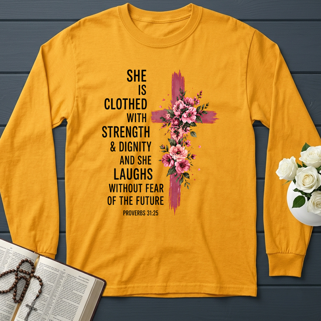She Is Clothed With Strength And Dignity And She Laughs Without Fear Of The Future 03