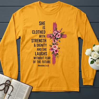 She Is Clothed With Strength And Dignity And She Laughs Without Fear Of The Future 03