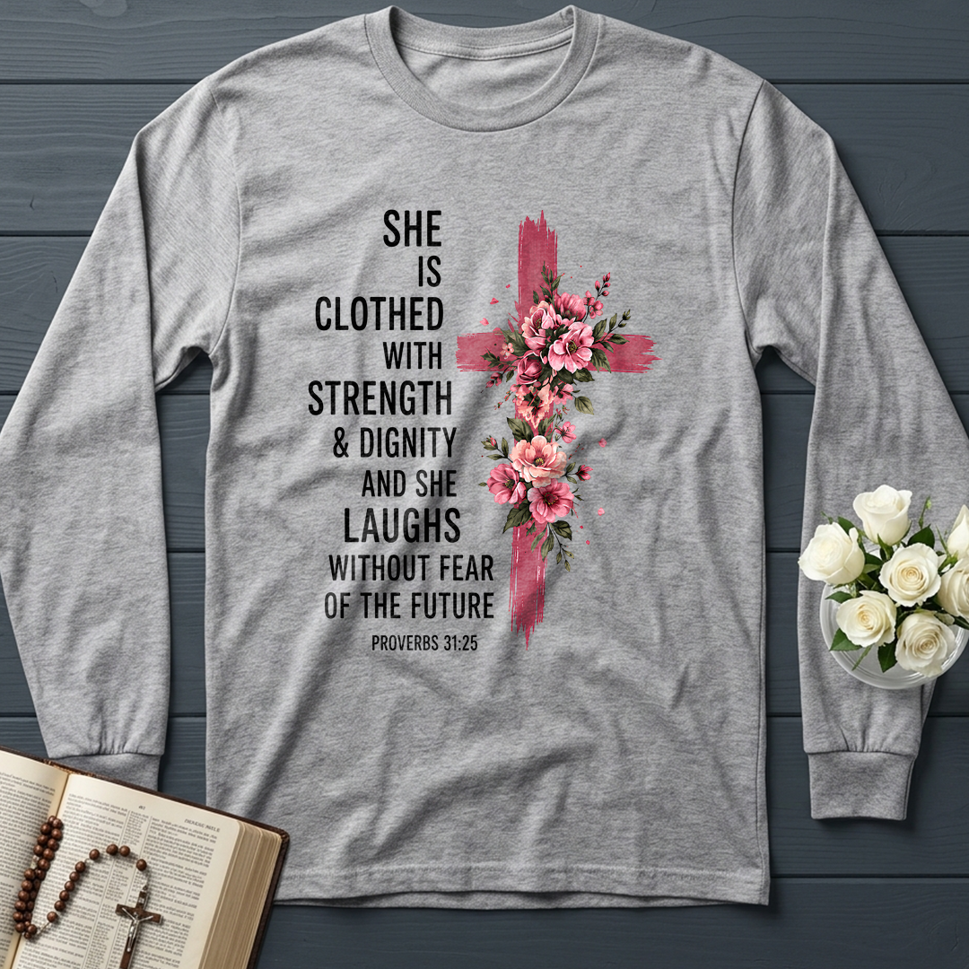 She Is Clothed With Strength And Dignity And She Laughs Without Fear Of The Future 03