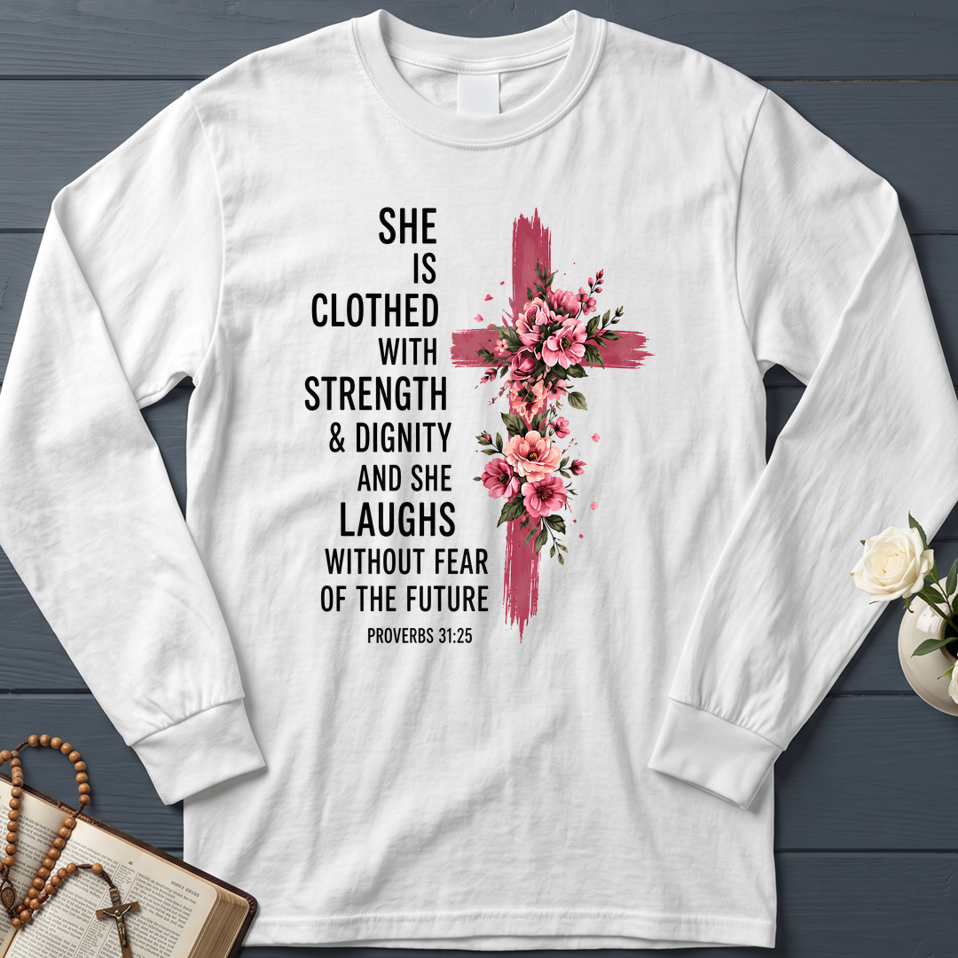 She Is Clothed With Strength And Dignity And She Laughs Without Fear Of The Future 03