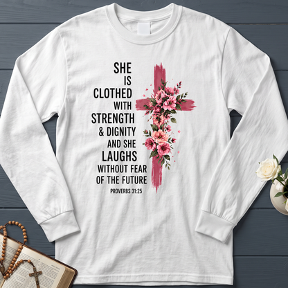 She Is Clothed With Strength And Dignity And She Laughs Without Fear Of The Future 03