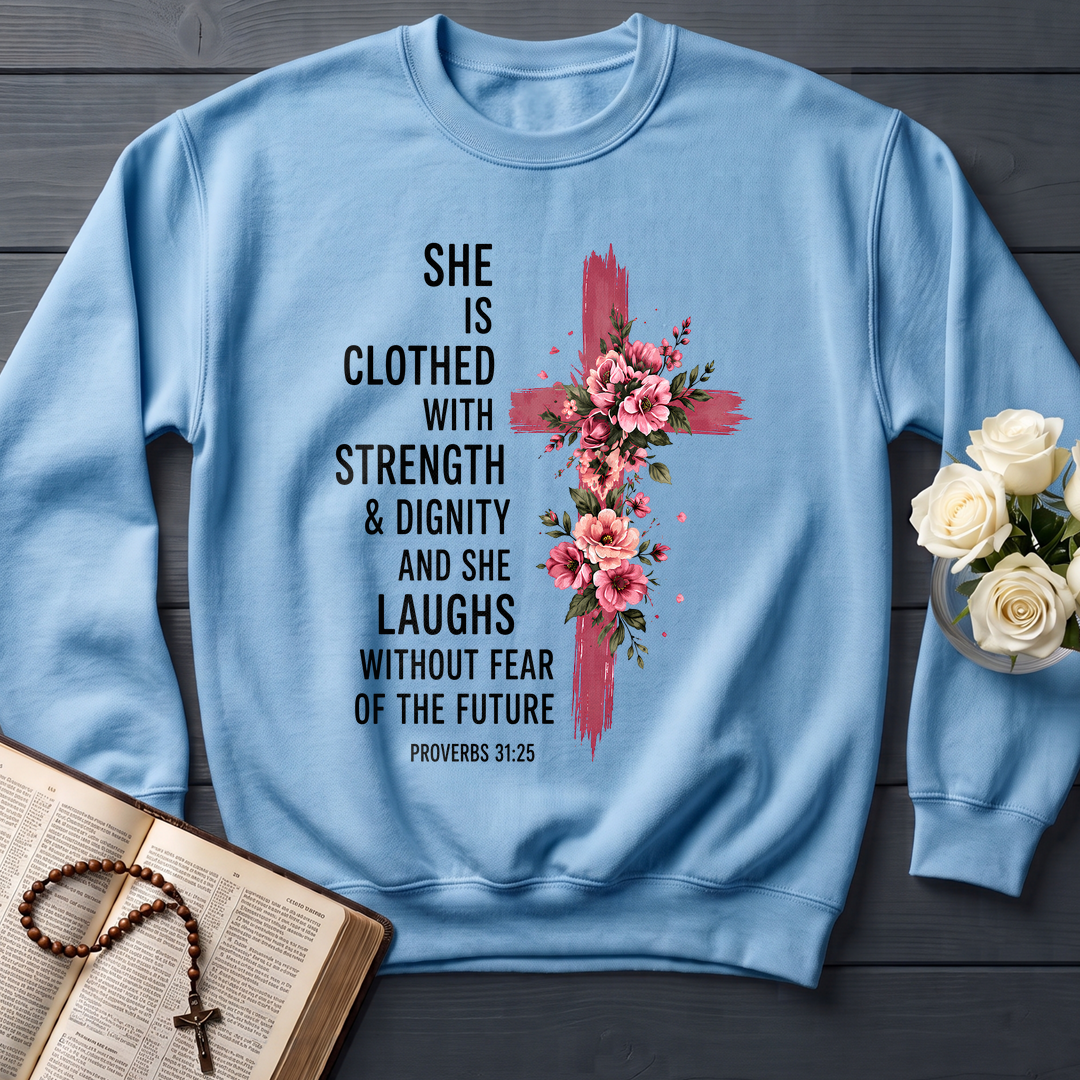 She Is Clothed With Strength And Dignity And She Laughs Without Fear Of The Future 03