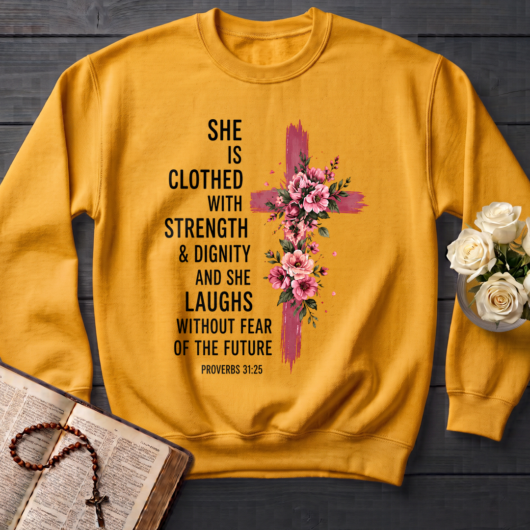 She Is Clothed With Strength And Dignity And She Laughs Without Fear Of The Future 03
