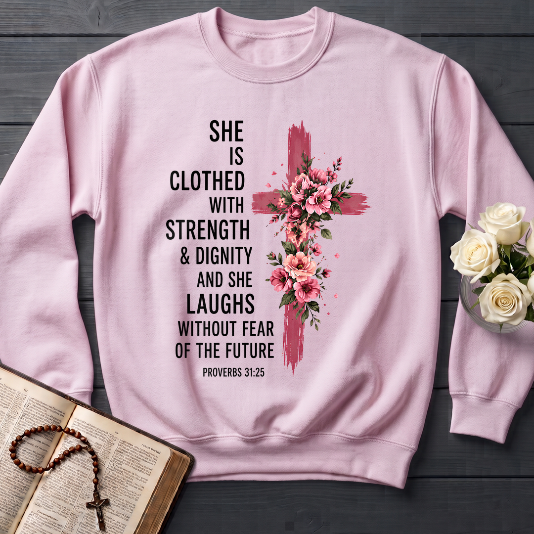 She Is Clothed With Strength And Dignity And She Laughs Without Fear Of The Future 03