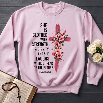 She Is Clothed With Strength And Dignity And She Laughs Without Fear Of The Future 03