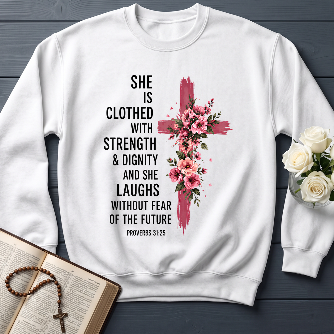 She Is Clothed With Strength And Dignity And She Laughs Without Fear Of The Future 03