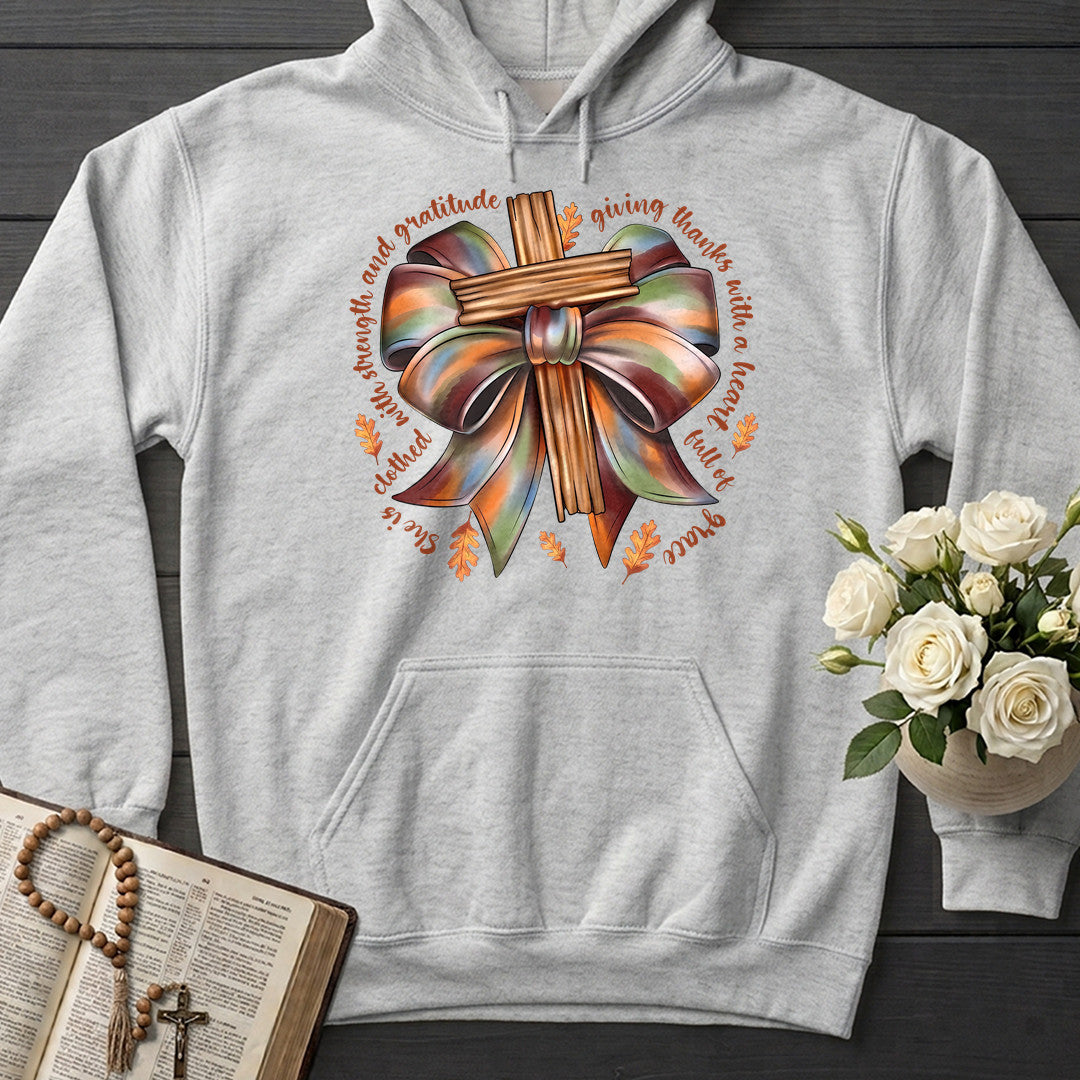 She Is Clothed With Strength And Gratitude Giving Thanks With A Heart Full Of Grace 02