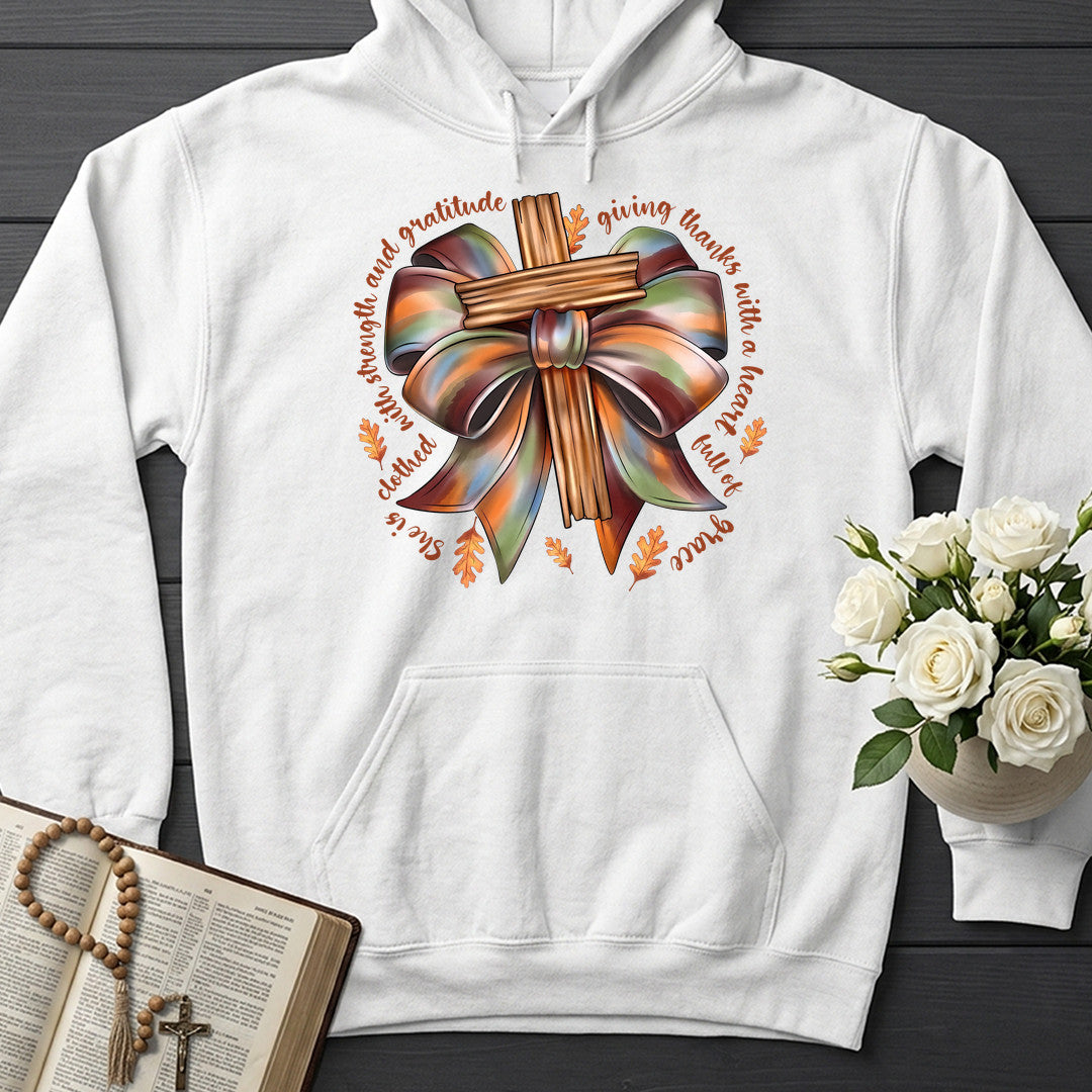She Is Clothed With Strength And Gratitude Giving Thanks With A Heart Full Of Grace 02