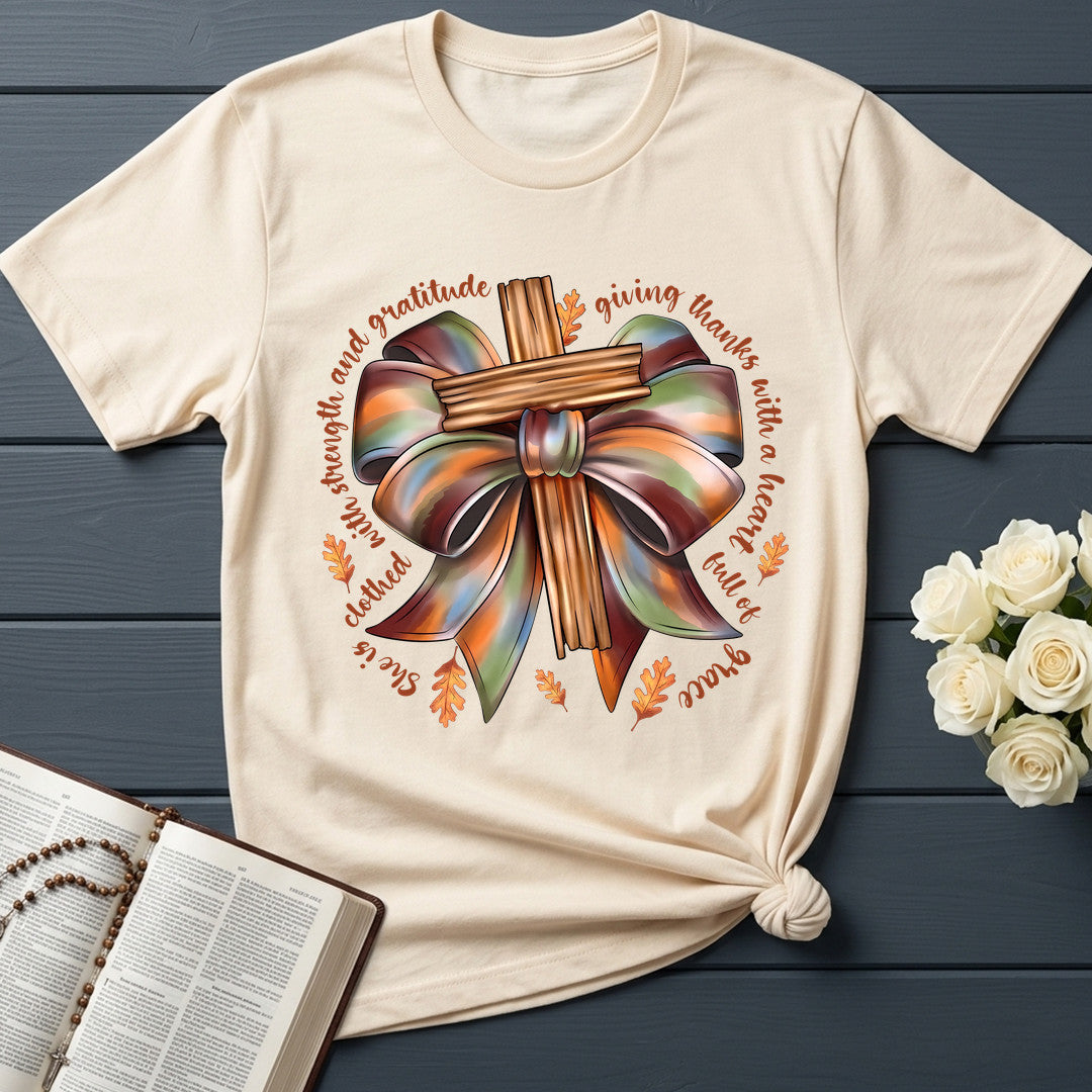 She Is Clothed With Strength And Gratitude Giving Thanks With A Heart Full Of Grace 02