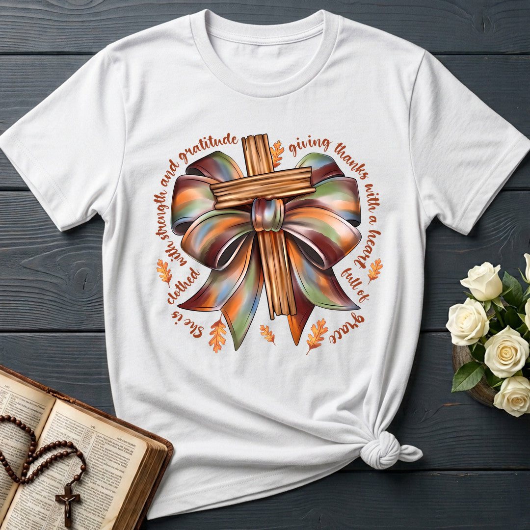 She Is Clothed With Strength And Gratitude Giving Thanks With A Heart Full Of Grace 02