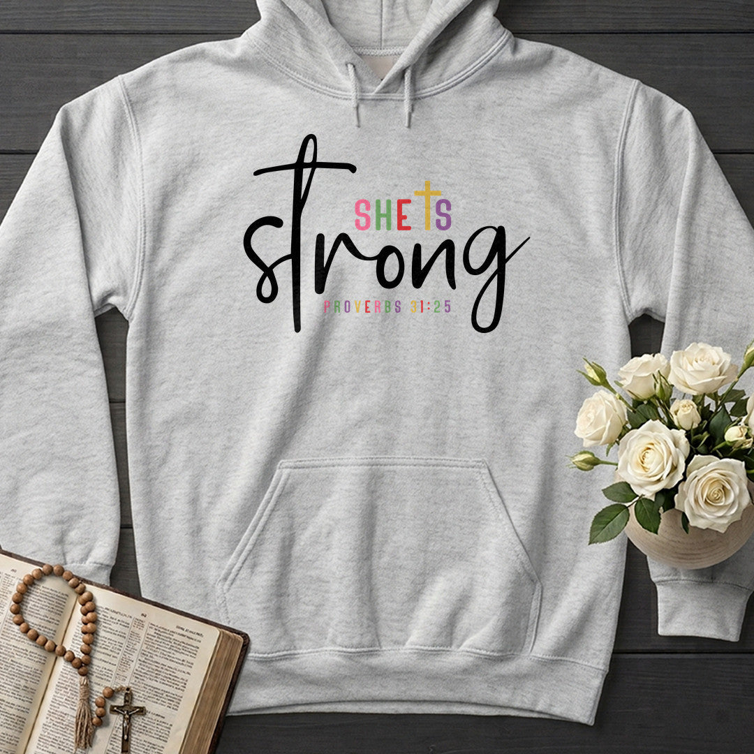 She Is Strong Proverbs 31.25 01