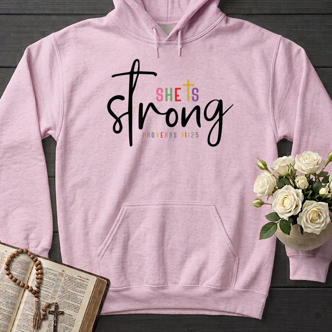 She Is Strong Proverbs 31.25 01