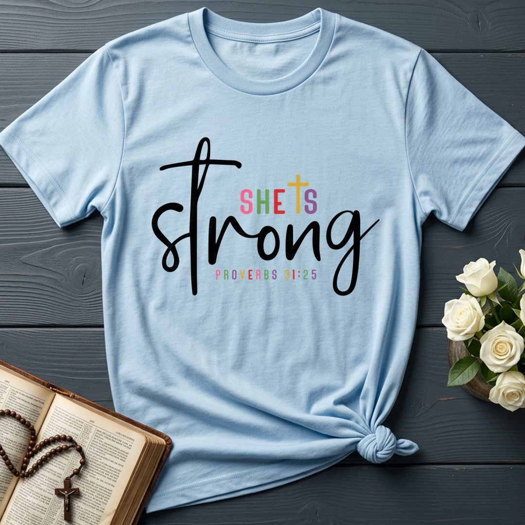 She Is Strong Proverbs 31.25 01