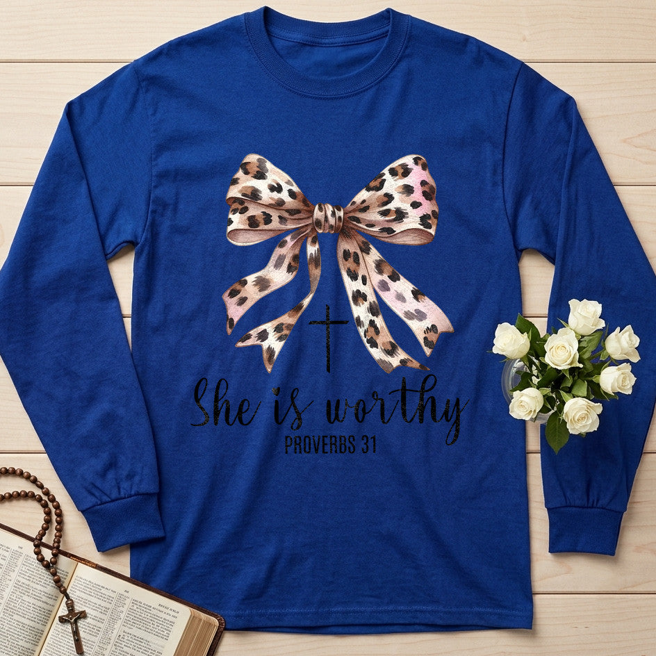 She Is Worthy Proverbs 31 01