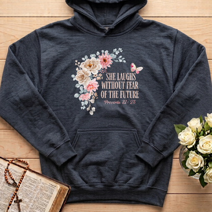 She Laughs Without Fear Of The Future Proverbs 31.25 01