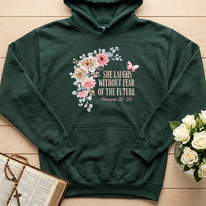 She Laughs Without Fear Of The Future Proverbs 31.25 01